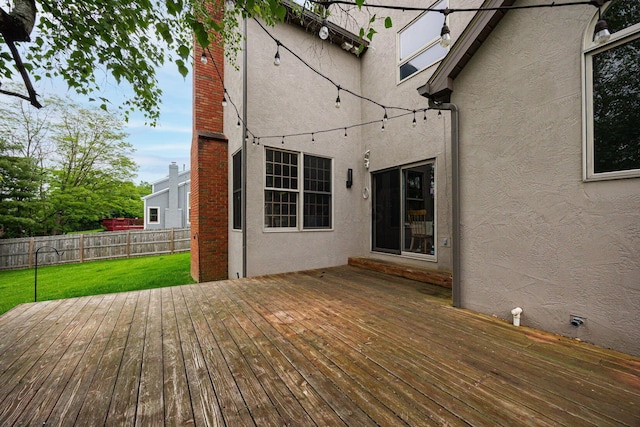 382 Beecher Rd, Columbus, OH 43230 - view of wooden deck