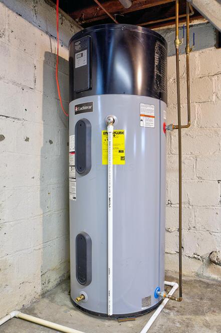 668 Enfield Rd, Columbus, OH 43209 - utility room with hybrid water heater
