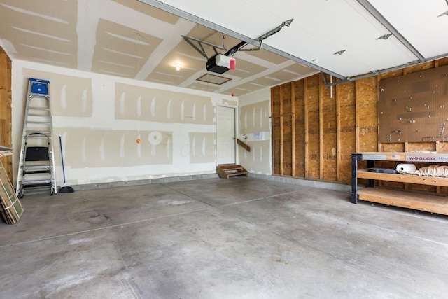 2099 Winding Hollow Dr, Grove City, OH 43123 - garage featuring a garage door opener