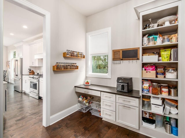 view of pantry