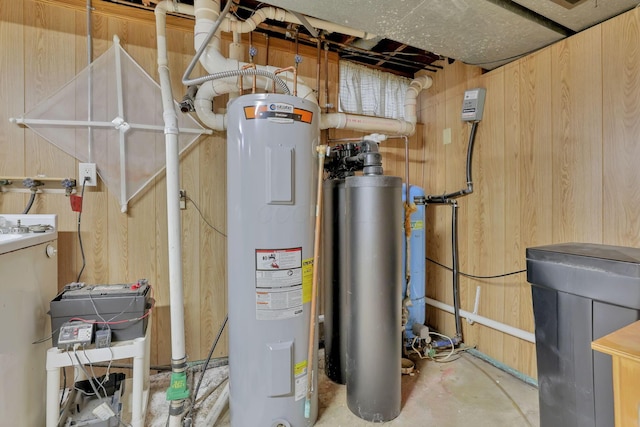 utilities with electric water heater