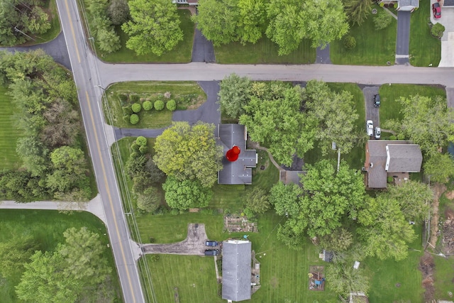 aerial view of property's location