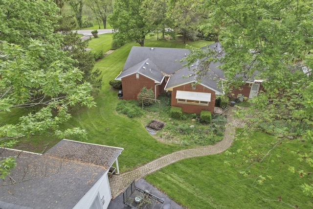 view of subject property
