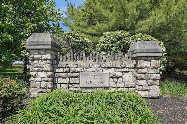 4830 Brice Pond Dr Unit 1A, Canal Winchester, OH 43110 - view of community / neighborhood sign