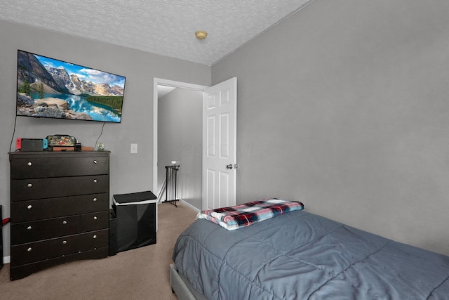 4830 Brice Pond Dr Unit 1A, Canal Winchester, OH 43110 - carpeted bedroom featuring a textured ceiling