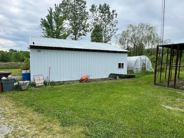 256 Mudswitch Rd, Martinsville, OH 45146 - view of greenhouse featuring a lawn