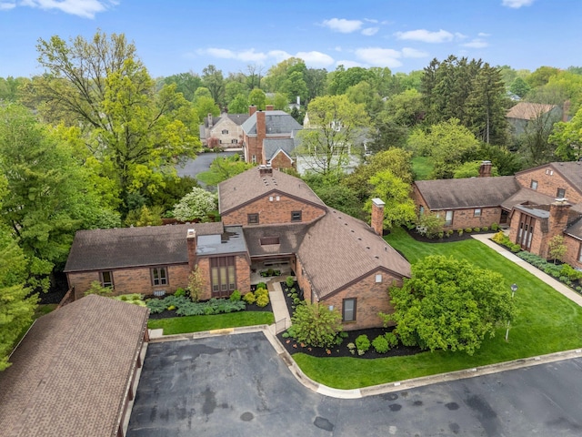 4216 Chaucer Ln, Columbus, OH 43220 - drone / aerial view