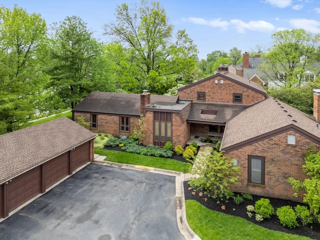 4216 Chaucer Ln, Columbus, OH 43220 - birds eye view of property