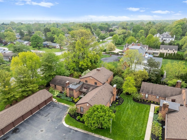 4216 Chaucer Ln, Columbus, OH 43220 - birds eye view of property featuring a residential view
