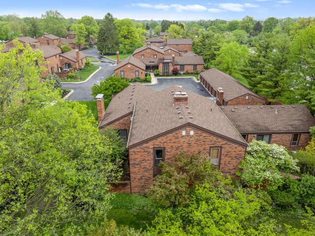 4216 Chaucer Ln, Columbus, OH 43220 - birds eye view of property