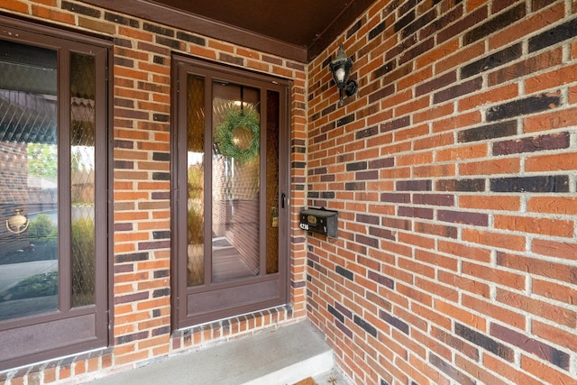 4216 Chaucer Ln, Columbus, OH 43220 - entrance to property featuring brick siding