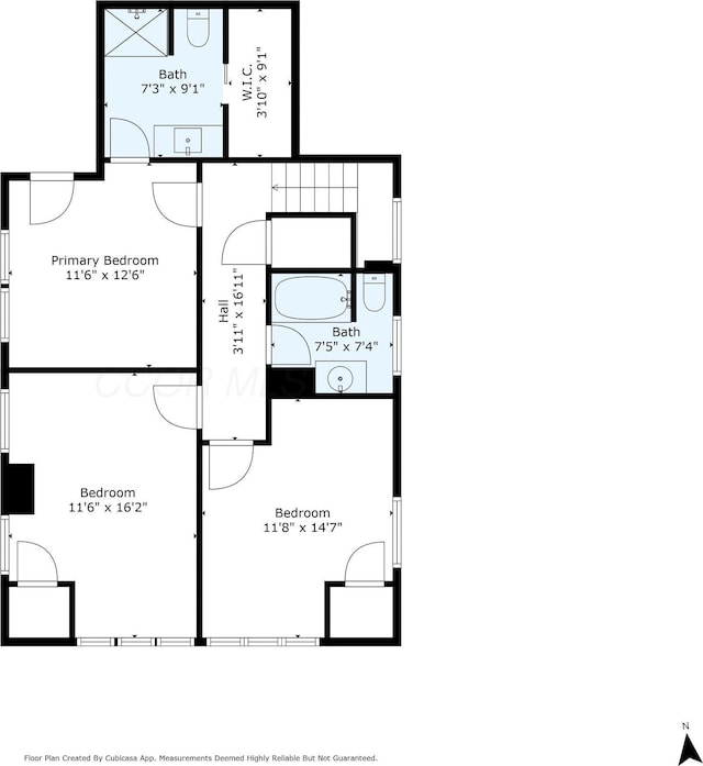 24 Brighton Rd, Columbus, OH 43202 - property floor plan