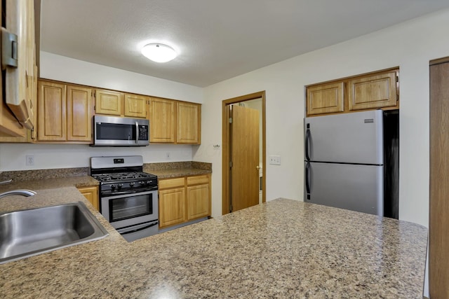 6010 Acropolis Way, Columbus, OH 43231 - kitchen featuring stainless steel appliances and a sink