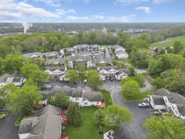 6010 Acropolis Way, Columbus, OH 43231 - aerial perspective of suburban area featuring a tree filled landscape