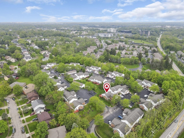 6010 Acropolis Way, Columbus, OH 43231 - aerial view of property and surrounding area with nearby suburban area