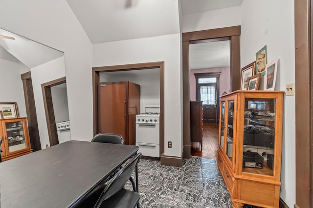 1205 Bryden Rd Unit 7, Columbus, OH 43205 - office area featuring baseboards