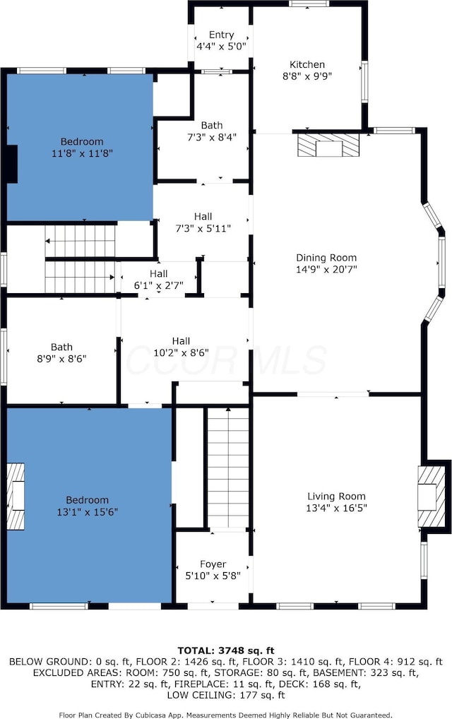 1205 Bryden Rd Unit 7, Columbus, OH 43205 - room layout