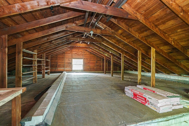 1660 Ridgeway Pl, Columbus, OH 43212 - view of unfinished attic