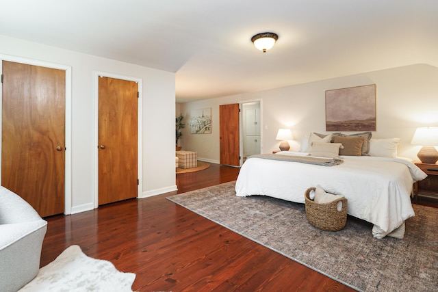 1660 Ridgeway Pl, Columbus, OH 43212 - bedroom featuring wood finished floors and multiple closets