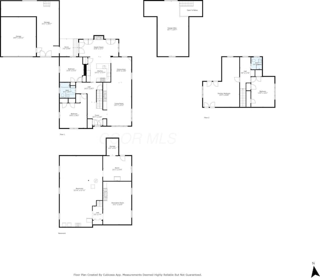 1660 Ridgeway Pl, Columbus, OH 43212 - view of property floor plan