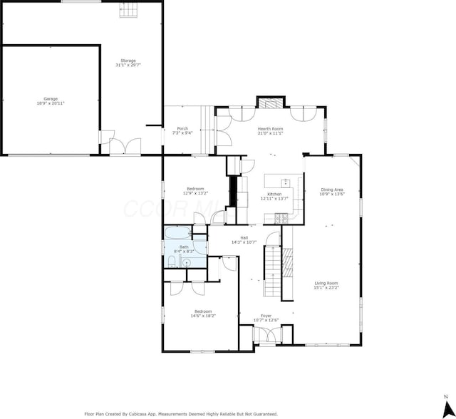 1660 Ridgeway Pl, Columbus, OH 43212 - view of property floor plan
