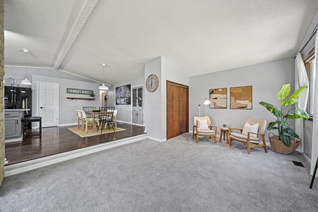 2825 Kings Corners Rd E, Mansfield, OH 44904 - sitting room with baseboards and carpet flooring