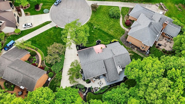 drone / aerial view