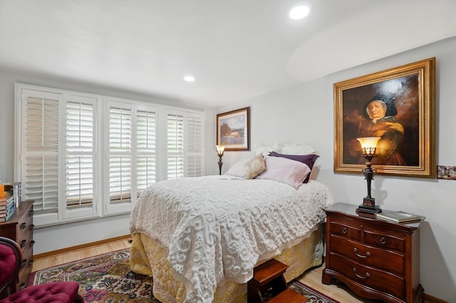 8292 Breckenridge Way, Columbus, OH 43235 - bedroom with recessed lighting and light wood-style flooring