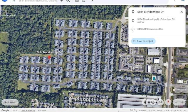 map location