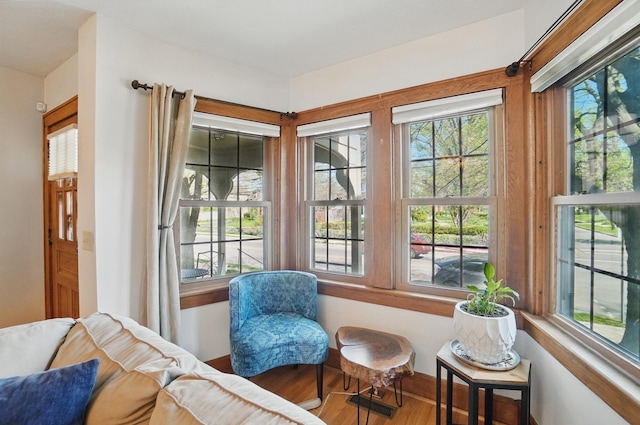 sunroom / solarium with plenty of natural light