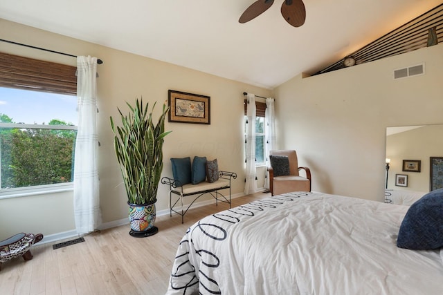 3998 Kul Cir S, Hilliard, OH 43026 - bedroom featuring multiple windows, light wood-style floors, and visible vents