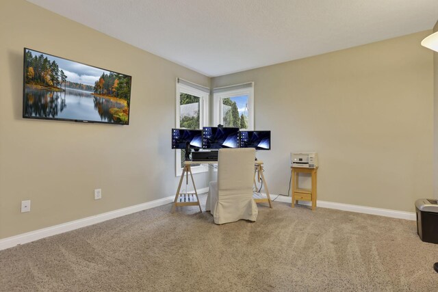 4650 Commons Park Dr, New Albany, OH 43054 - home office featuring baseboards and carpet floors