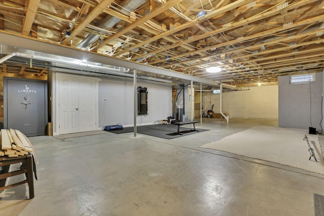 4650 Commons Park Dr, New Albany, OH 43054 - view of unfinished basement
