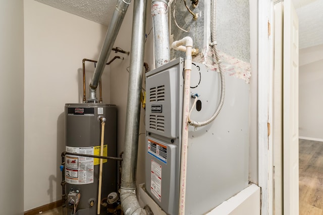 1409 Hackworth St, Columbus, OH 43207 - utilities featuring water heater and heating unit