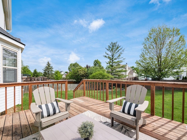 2284 Brisum Way, Hilliard, OH 43026 - view of wooden deck