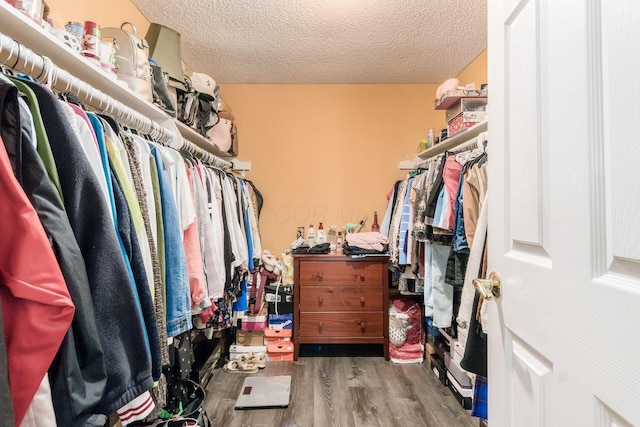 696 Brenton Pl, Columbus, OH 43213 - walk in closet featuring wood finished floors