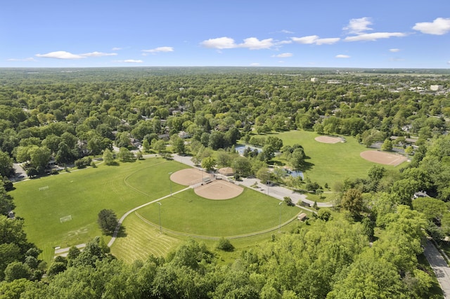 4188 Gavin Ln, Upper Arlington, OH 43220 - aerial view of a heavily wooded area