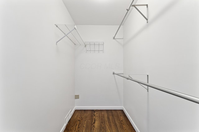 4188 Gavin Ln, Upper Arlington, OH 43220 - walk in closet with dark wood-type flooring