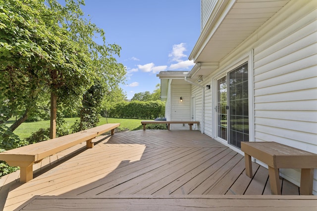 4188 Gavin Ln, Upper Arlington, OH 43220 - view of wooden terrace