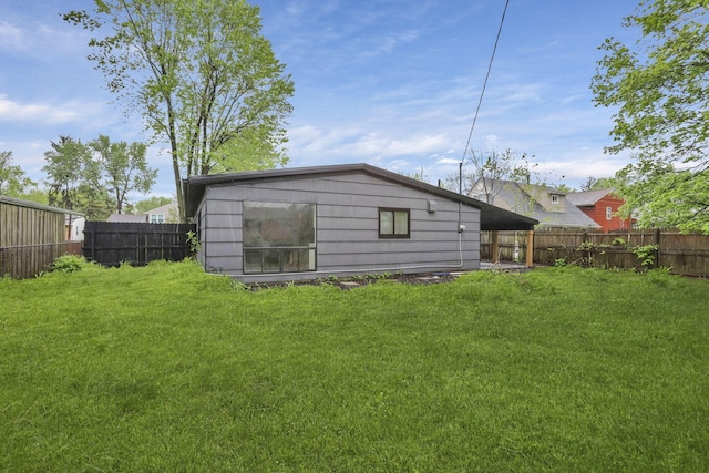 4502 Aragon Ave, Columbus, OH 43227 - view of outdoor structure with a fenced backyard