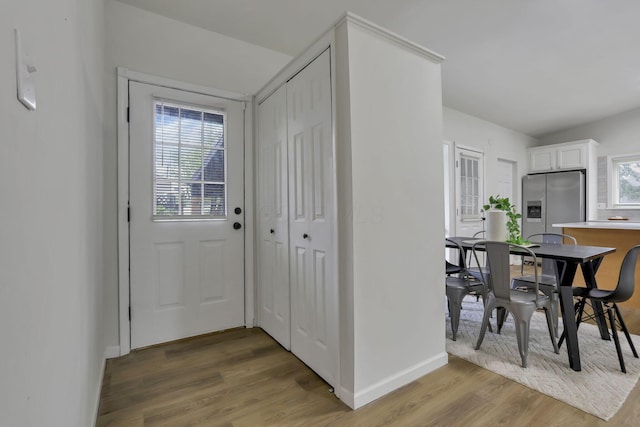 4502 Aragon Ave, Columbus, OH 43227 - interior space featuring light wood-style floors and baseboards