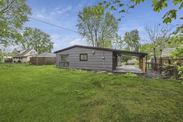 4502 Aragon Ave, Columbus, OH 43227 - view of outbuilding with a fenced backyard