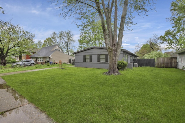 4502 Aragon Ave, Columbus, OH 43227 - view of yard with fence