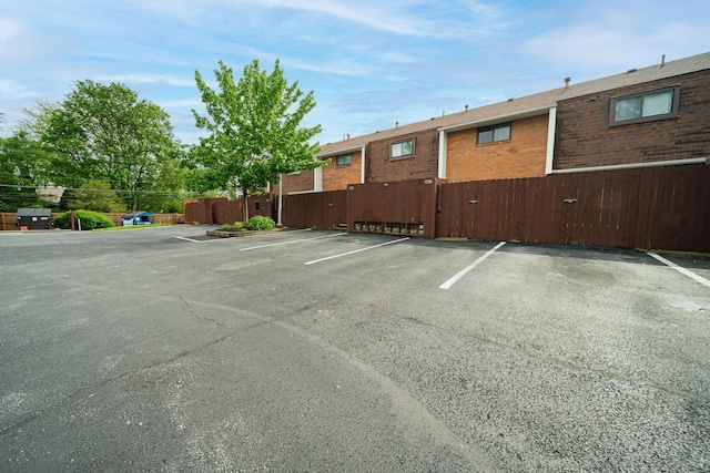 1779 Willoway Cir N, Columbus, OH 43220 - uncovered parking lot with fence