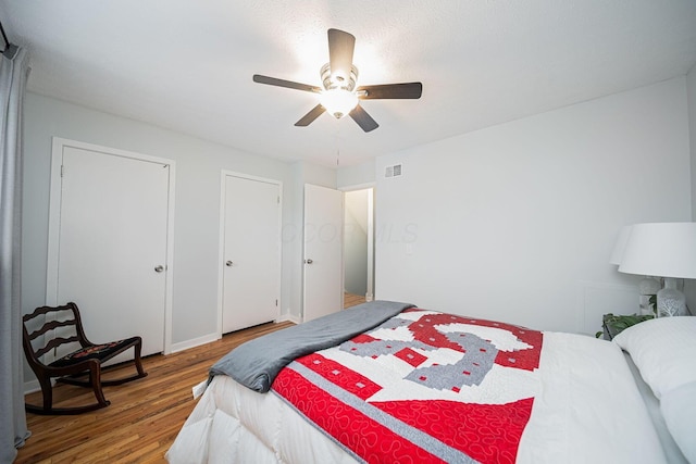 1779 Willoway Cir N, Columbus, OH 43220 - bedroom featuring wood finished floors and ceiling fan