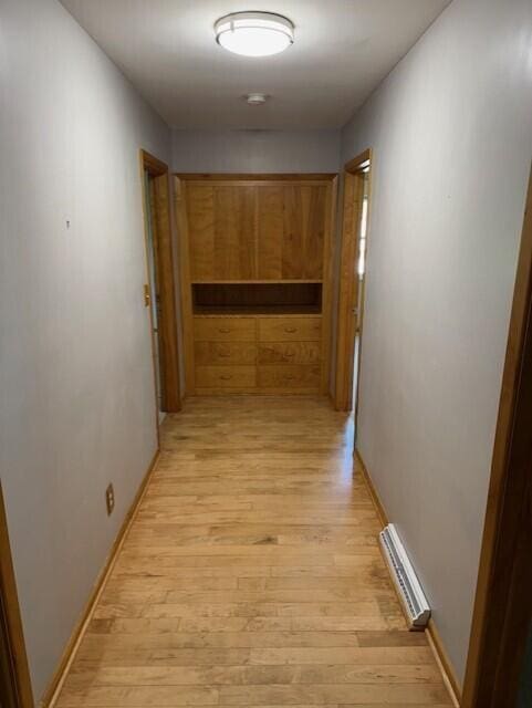 8165 Busey Rd, Pickerington, OH 43147 - hall with light wood finished floors and baseboards