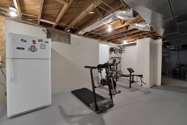 591 French Dr, Columbus, OH 43228 - view of exercise area