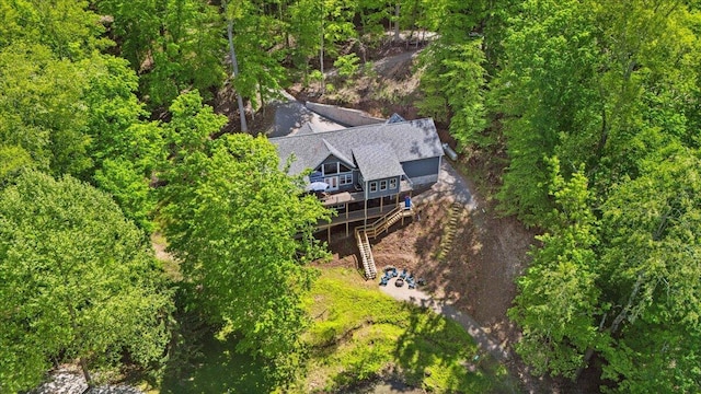 659 Natchez Ln, Sugar Grove, OH 43155 - aerial view of property and surrounding area