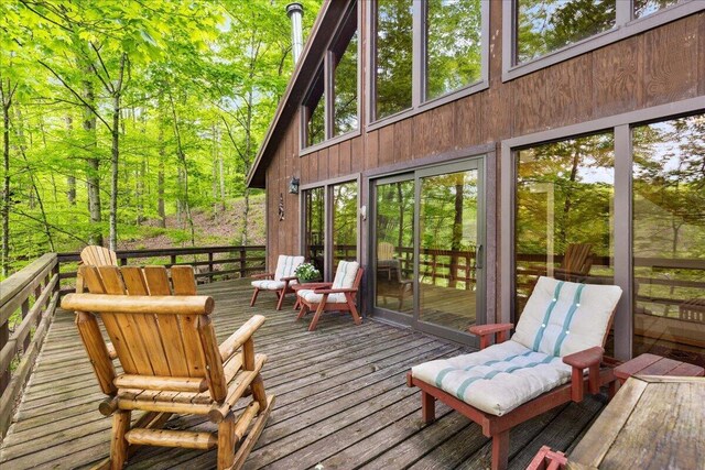 259 Shawnee Ln Unit L, Sugar Grove, OH 43155 - view of wooden terrace