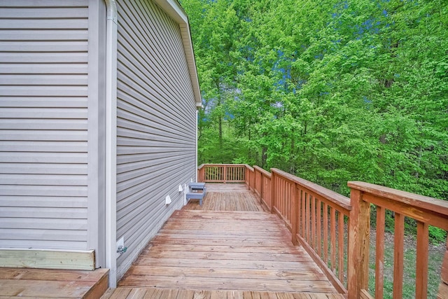 12094 Beech Tree Ct S, Thornville, OH 43076 - view of wooden terrace